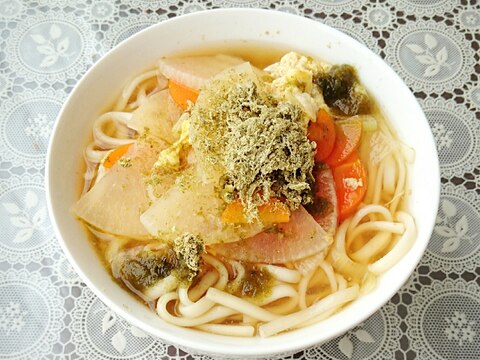 とろろ昆布うどん